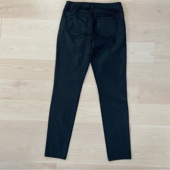 Makers of True Originals jeans black coated shinny super skinny medium rise 28 - Picture 5 of 11